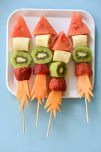 Load image into Gallery viewer, Waldorf Salad and Fruit Kebabs
